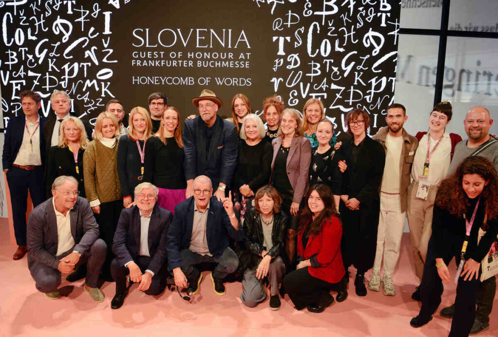 Slovenija Frankfurt knjižni sejem 2023 predstavitev projekta javnosti