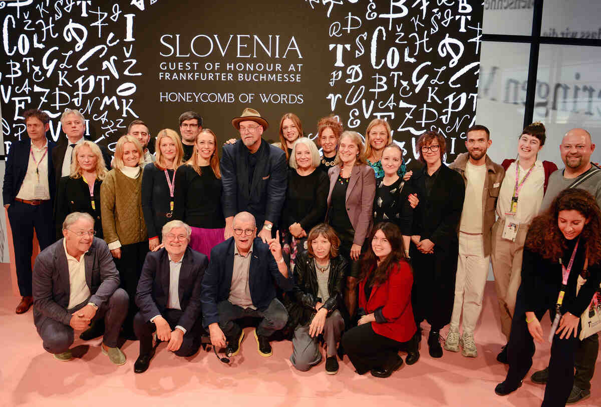 Slovenija Frankfurt knjižni sejem 2023 predstavitev projekta javnosti